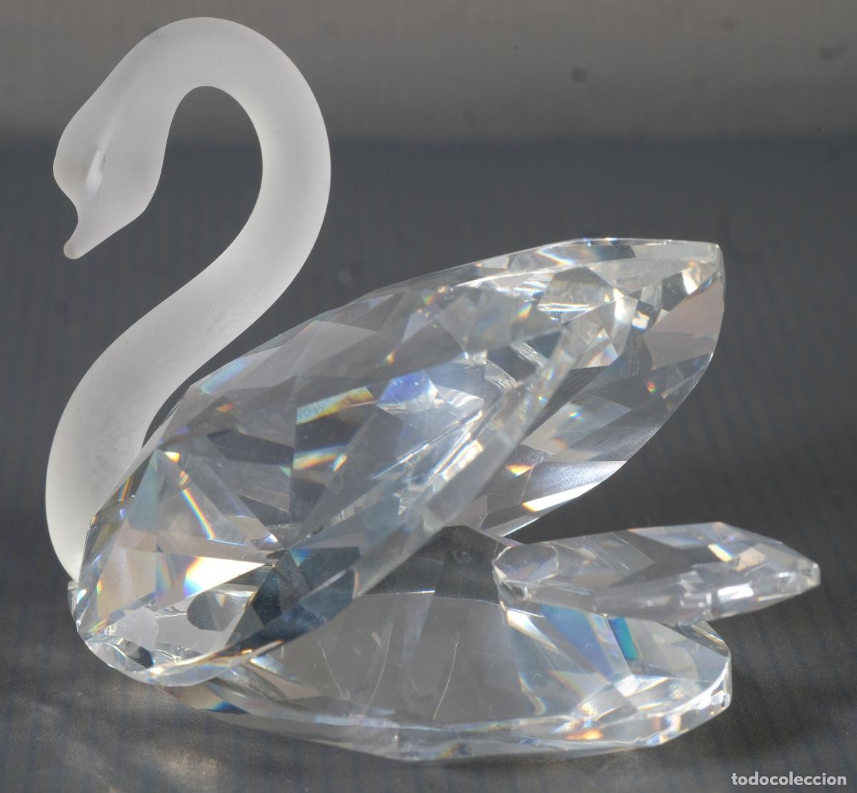 Antig&uuml;edades: Cisne en cristal de Swarovski - Foto 4