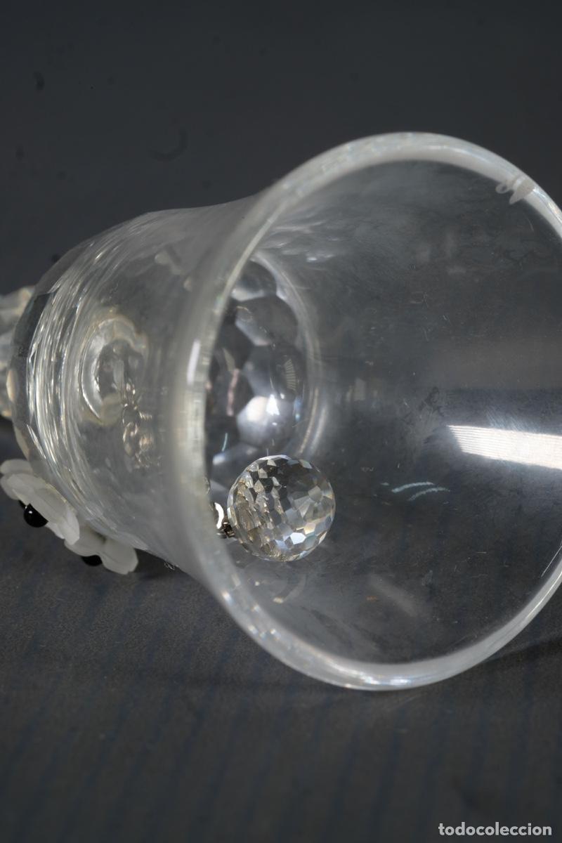 Antig&uuml;edades: Campana en cristal de Swarovski - Foto 4