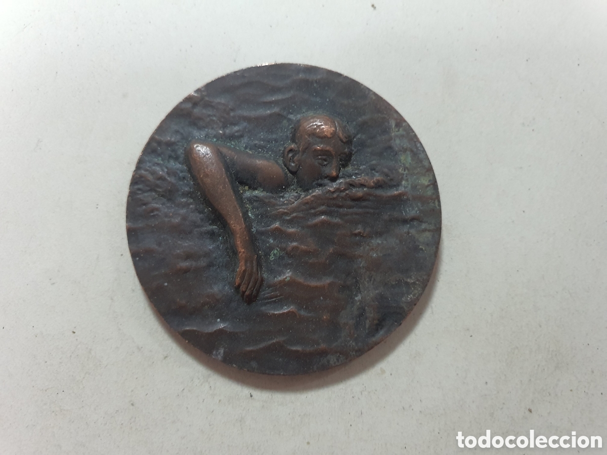 Antig&uuml;edades: Medalla sabadell 1 natacion - Foto 1