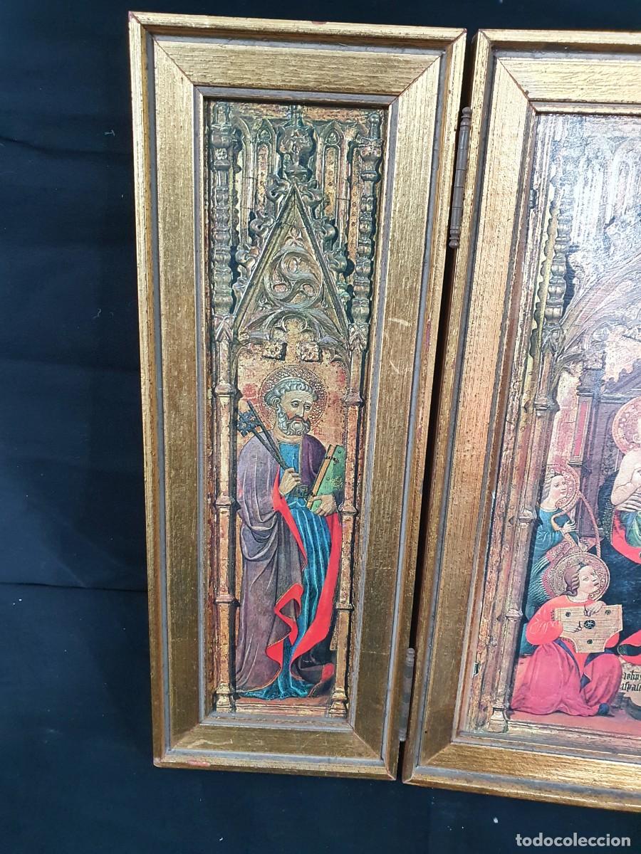 Antig&uuml;edades: -Tr&iacute;ptico religioso - Foto 4