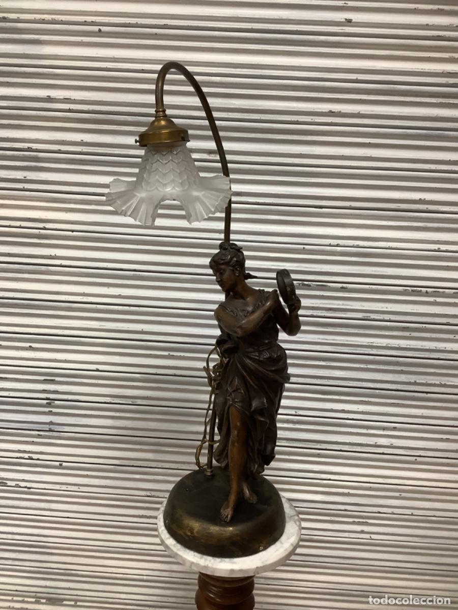 Antig&uuml;edades: L&aacute;mpara mesa - Foto 1