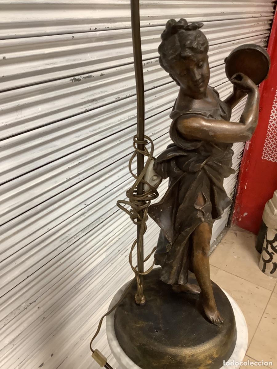 Antig&uuml;edades: L&aacute;mpara mesa - Foto 4