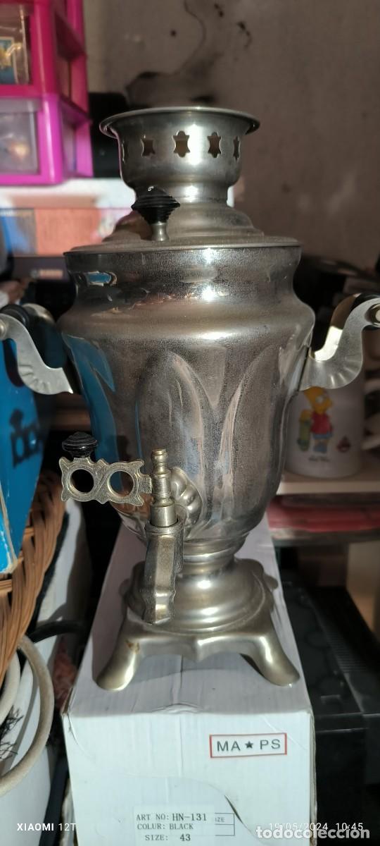 Antig&uuml;edades: ANTIGUA TETERA ORIGINAL RUSA - Foto 1