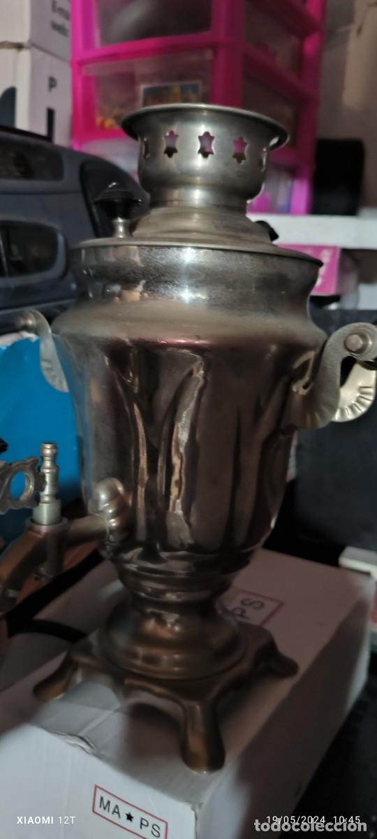 Antig&uuml;edades: ANTIGUA TETERA ORIGINAL RUSA - Foto 2