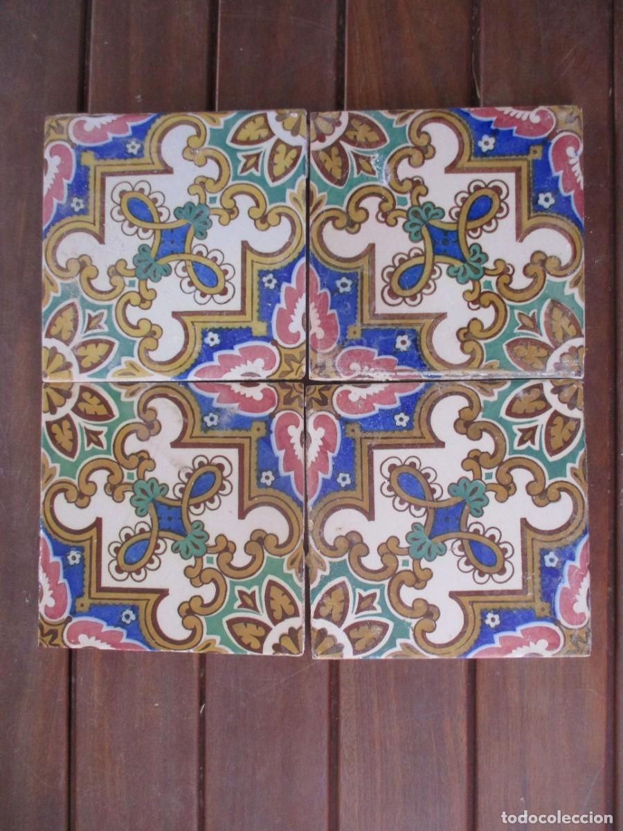 Antig&uuml;edades: Azulejos de Sevilla siglo XIX - Foto 1