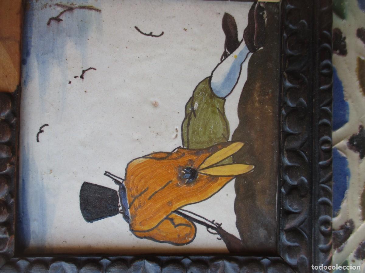 Antig&uuml;edades: Azulejo Catalan del siglo XVIII - Foto 2