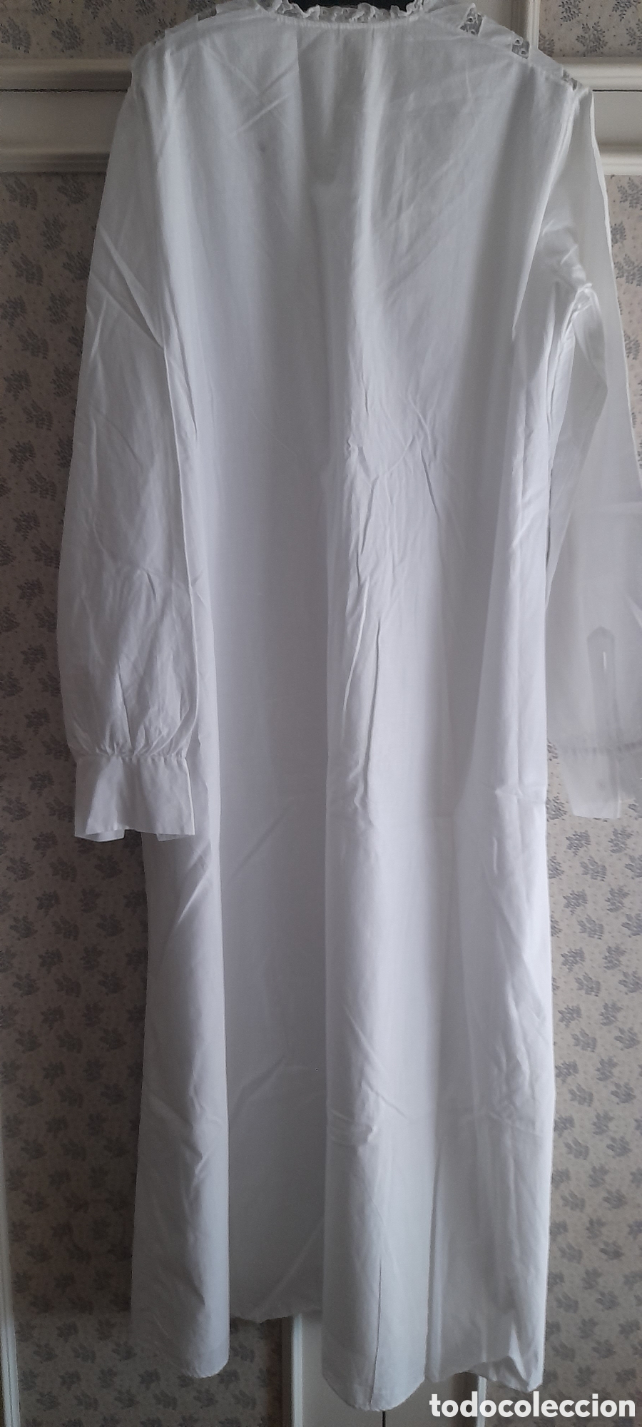 Antig&uuml;edades: CAMIS&Oacute;N ANTIGUO ALGOD&Oacute;N. - Foto 6