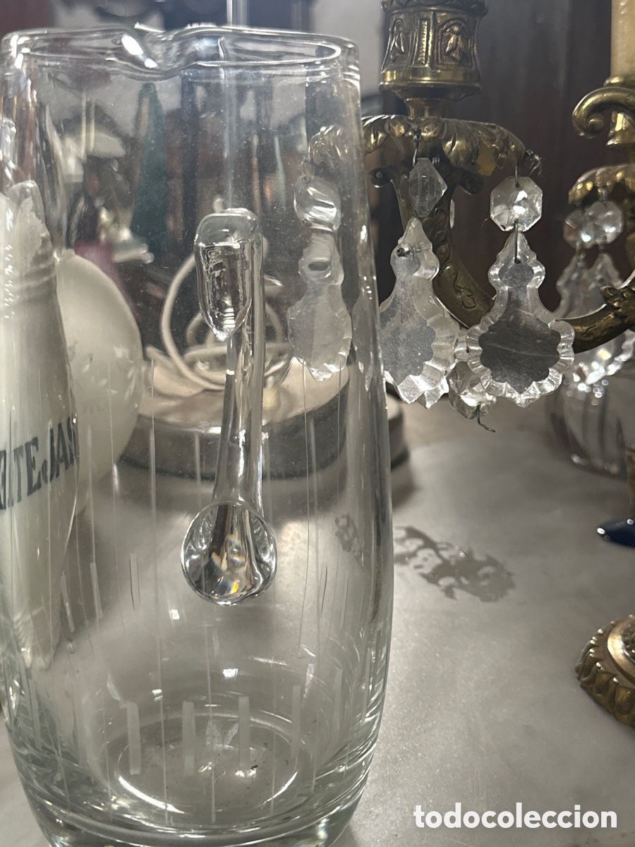 Antig&uuml;edades: Jarra de Cristal - Foto 1
