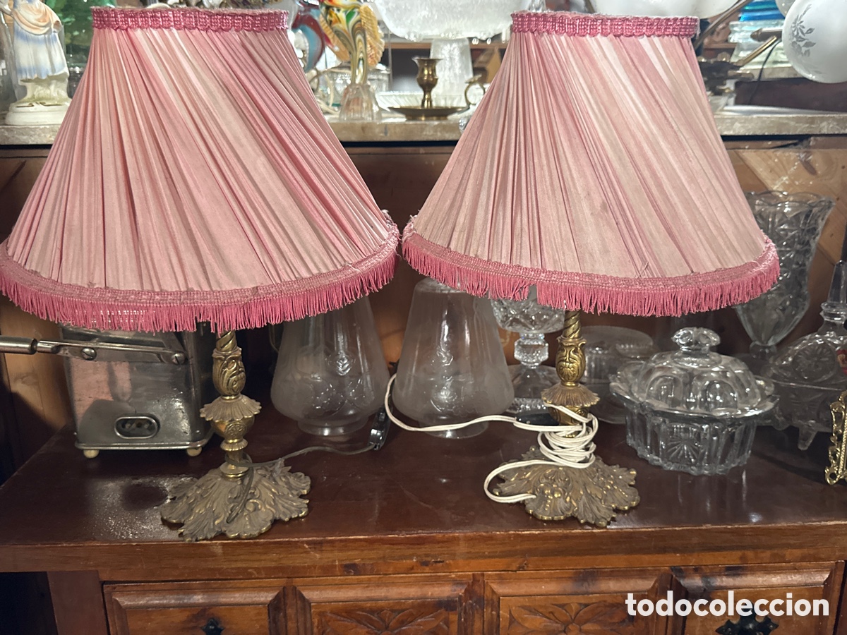 Antig&uuml;edades: L&aacute;mparas de bronce - Foto 1