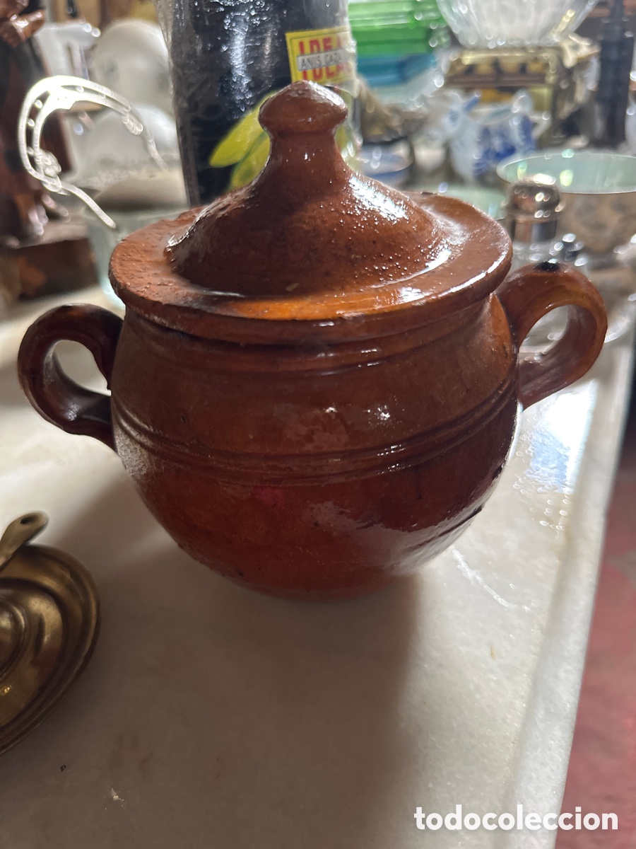 Antig&uuml;edades: Olla de barro antigua - Foto 1
