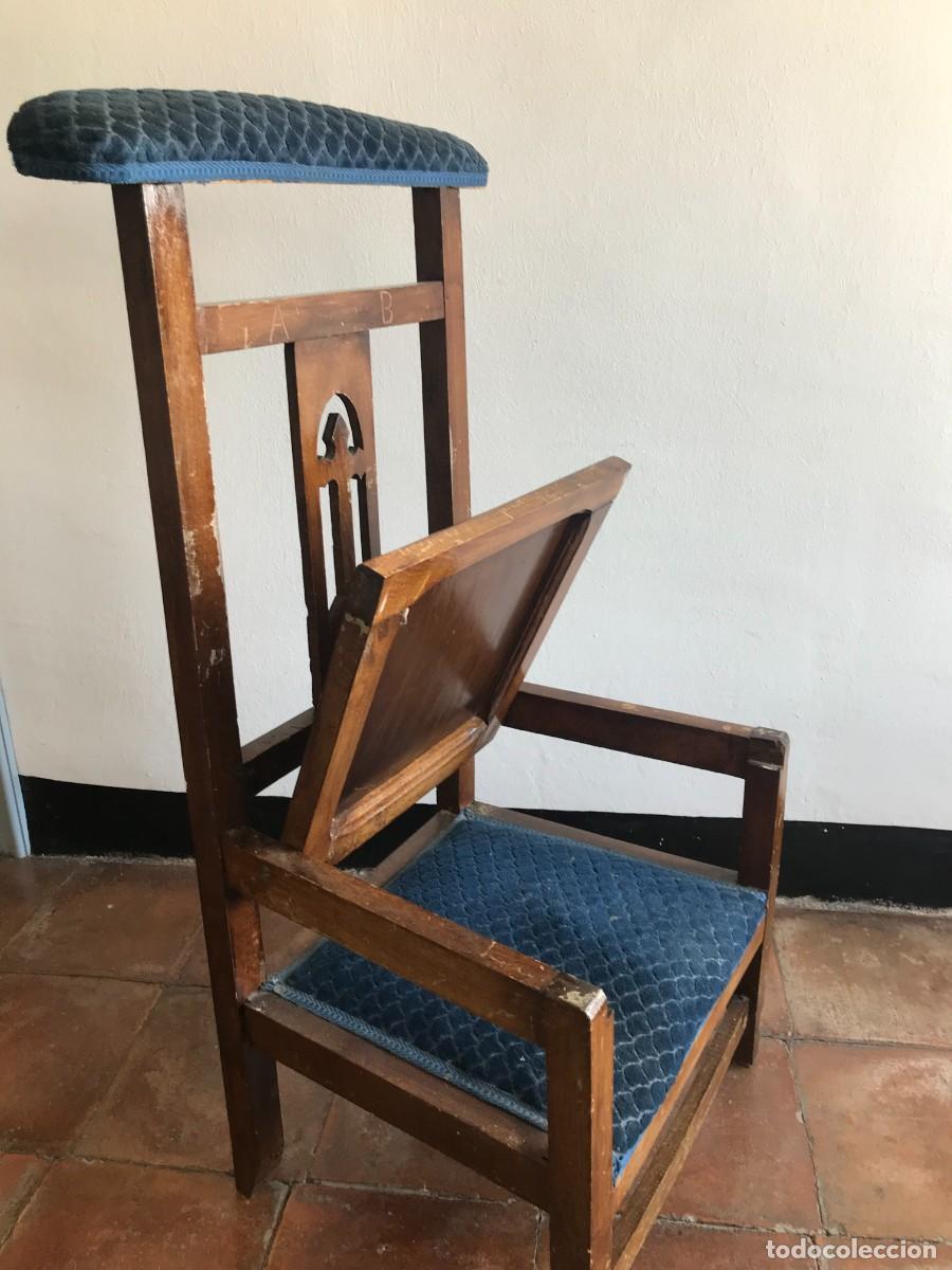 Antig&uuml;edades: Reclinatorio artesanal - Foto 2