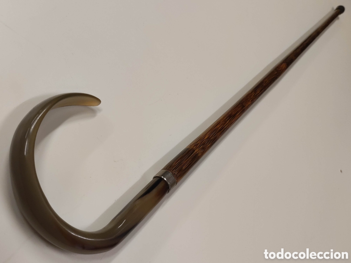 Antig&uuml;edades: Bast&oacute;n Cuerno y madera partridgewood - Foto 5