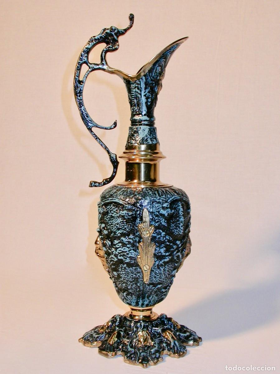 Antig&uuml;edades: JARR&Oacute;N DE BRONCE ESMALTADO, s. XX ( 248 ) - Foto 3