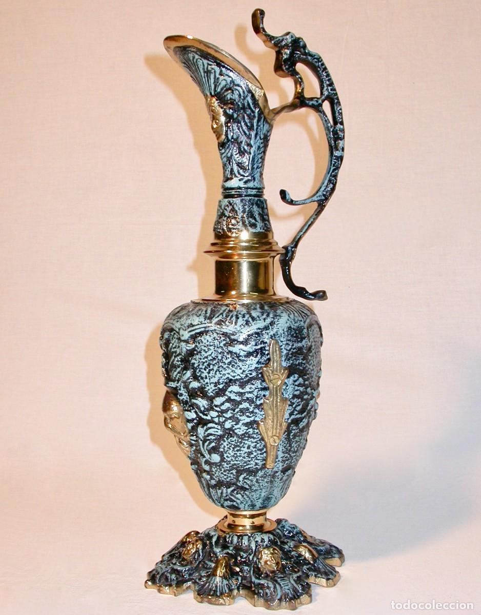 Antig&uuml;edades: JARR&Oacute;N DE BRONCE ESMALTADO, s. XX ( 248 ) - Foto 4