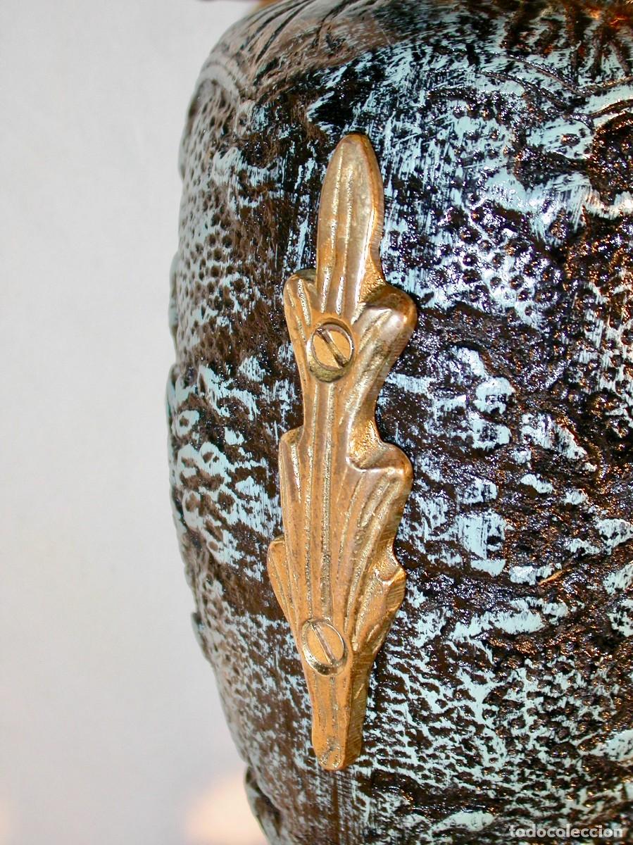 Antig&uuml;edades: JARR&Oacute;N DE BRONCE ESMALTADO, s. XX ( 248 ) - Foto 6
