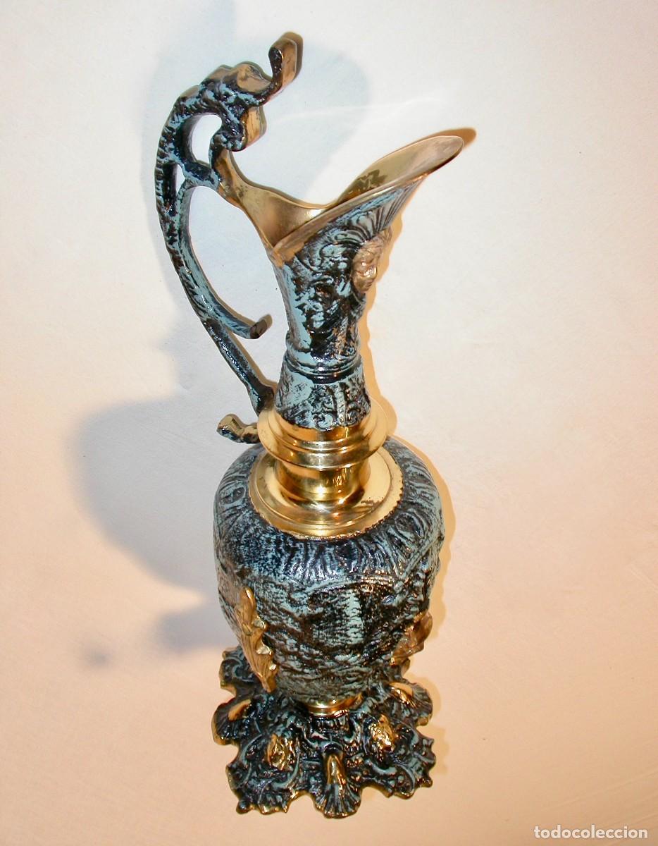 Antig&uuml;edades: JARR&Oacute;N DE BRONCE ESMALTADO, s. XX ( 248 ) - Foto 7