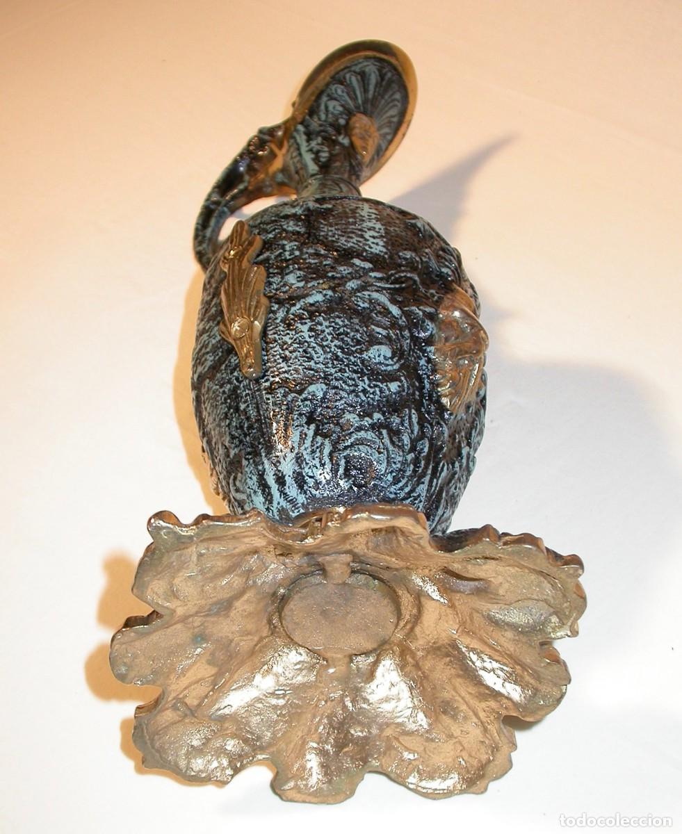 Antig&uuml;edades: JARR&Oacute;N DE BRONCE ESMALTADO, s. XX ( 248 ) - Foto 8