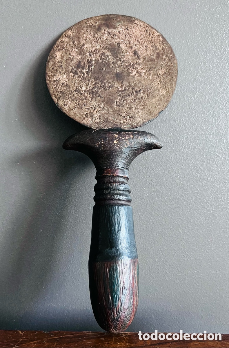 Antig&uuml;edades: Bronze Mirror Espejo de bronce - Foto 11