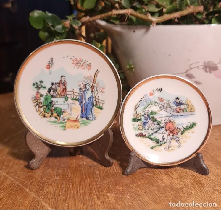Antig&uuml;edades: Platillos orientales miniatura - Foto 1