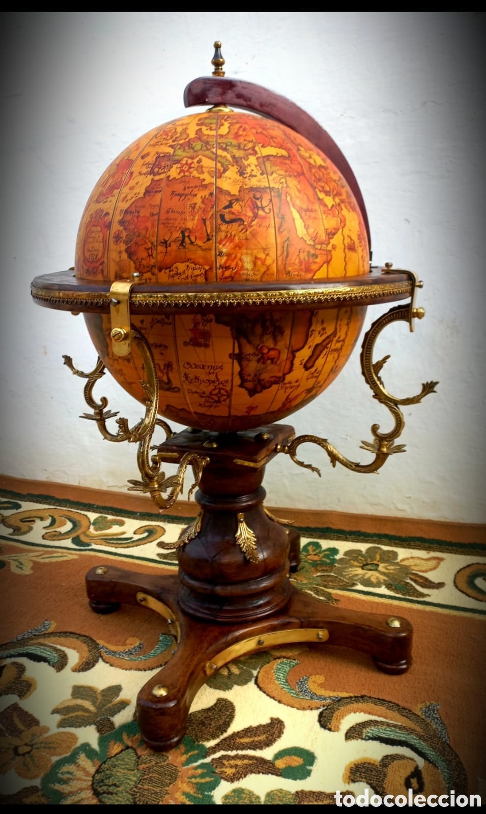 Antig&uuml;edades: Bola Del mundo ajedrez - Foto 4