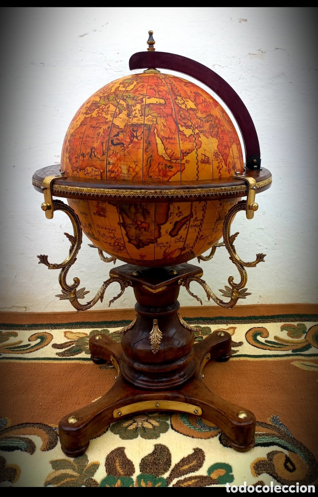 Antig&uuml;edades: Bola Del mundo ajedrez - Foto 1