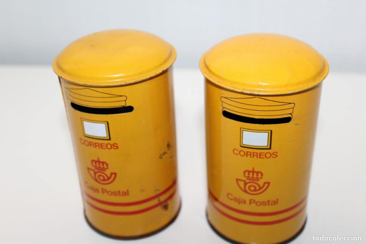 Antig&uuml;edades: 2 HUCHAS CORREOS CAJA POSTAL - Foto 2
