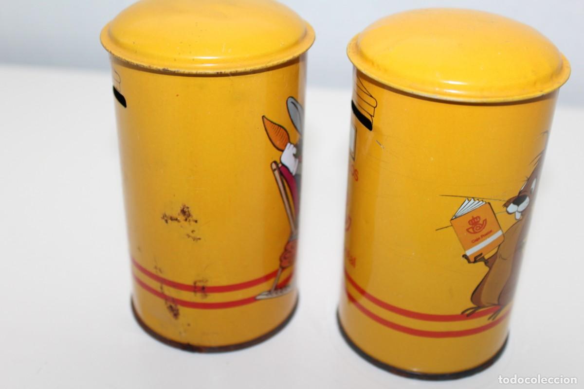 Antig&uuml;edades: 2 HUCHAS CORREOS CAJA POSTAL - Foto 5
