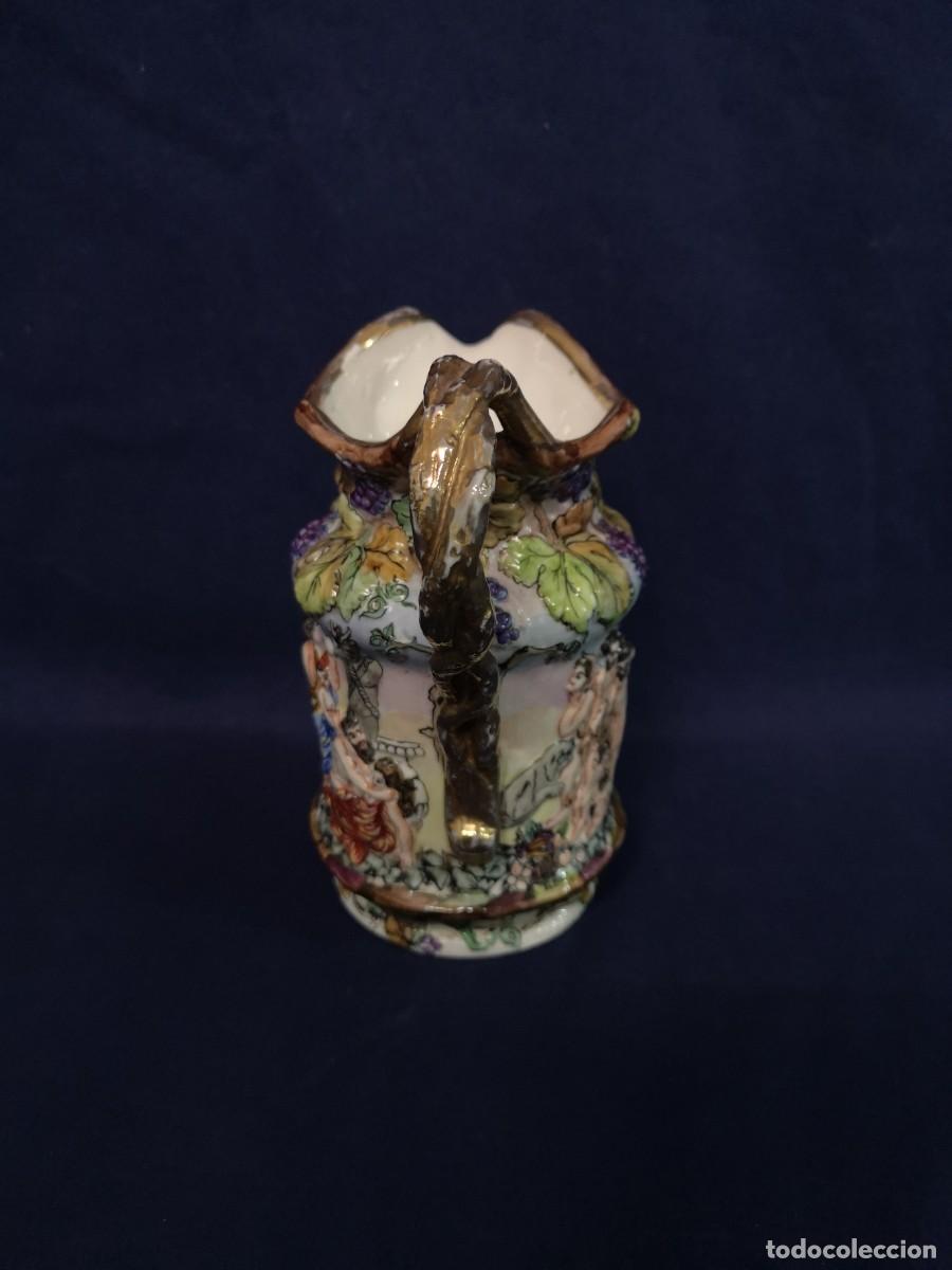 Antig&uuml;edades: JARRA EN PORCELANA CAPODIMONTE - Foto 3