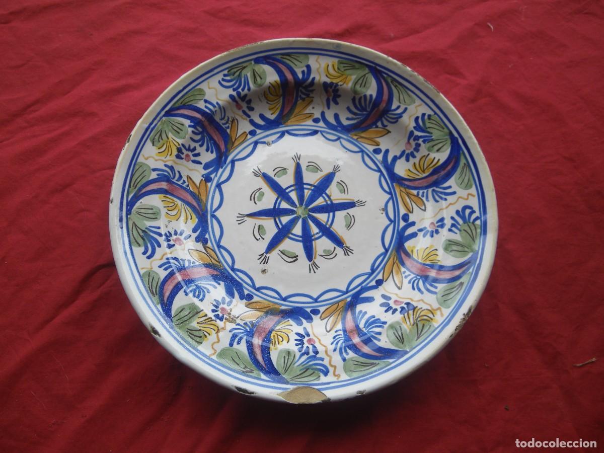 Antig&uuml;edades: ANTIGUO PLATO GRANDE , VER - Foto 1
