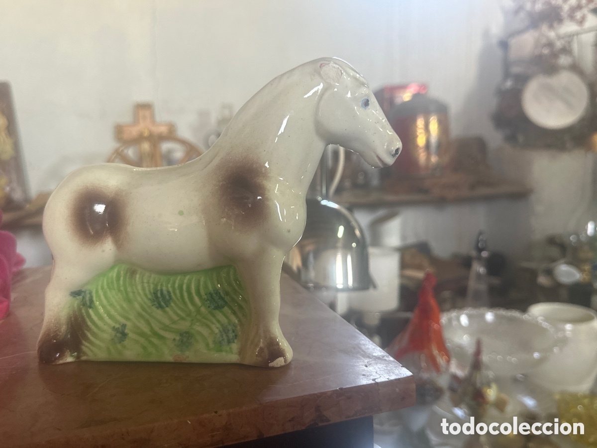 Antig&uuml;edades: Hucha de caballo de cer&aacute;mica - Foto 1