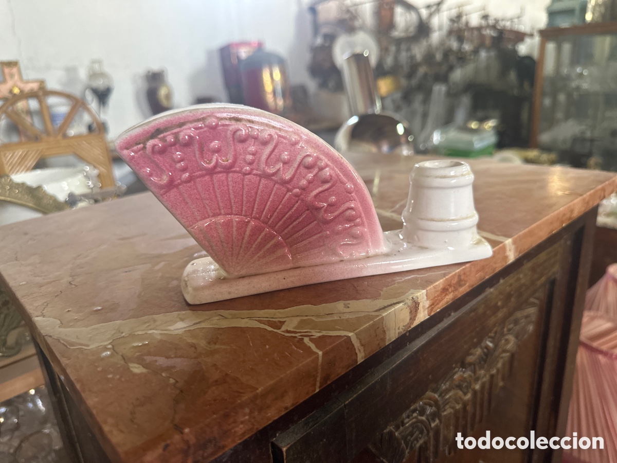 Antig&uuml;edades: Servilletero de porcelana - Foto 1