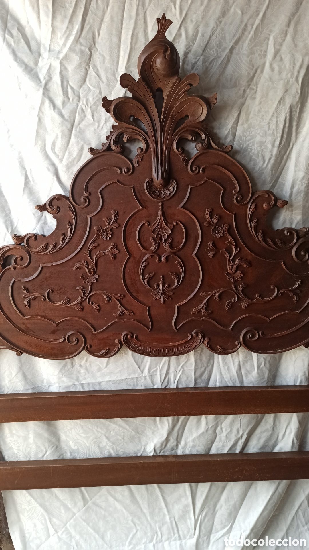 Antig&uuml;edades: Cabecero de cama ideal para pintar - Foto 2