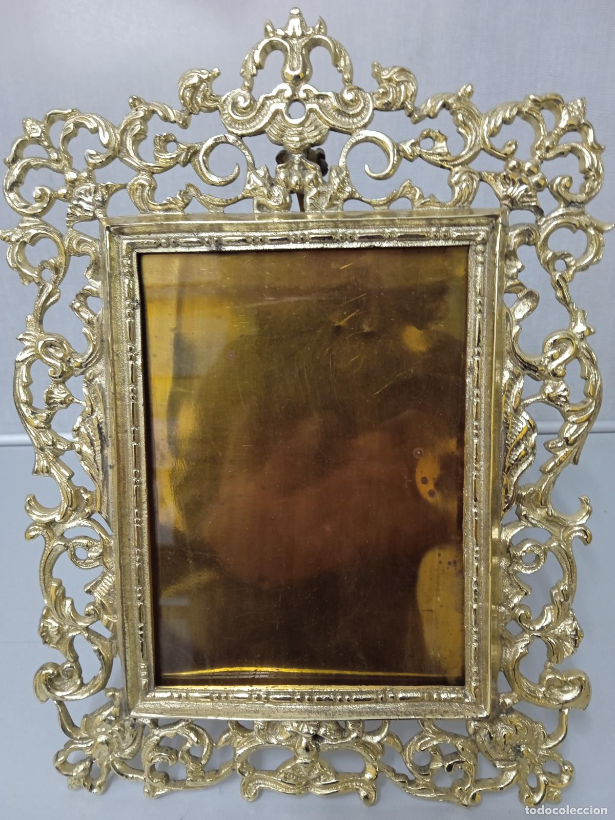 Antig&uuml;edades: MARCO MODERNISTA EN BRONCE - Foto 1