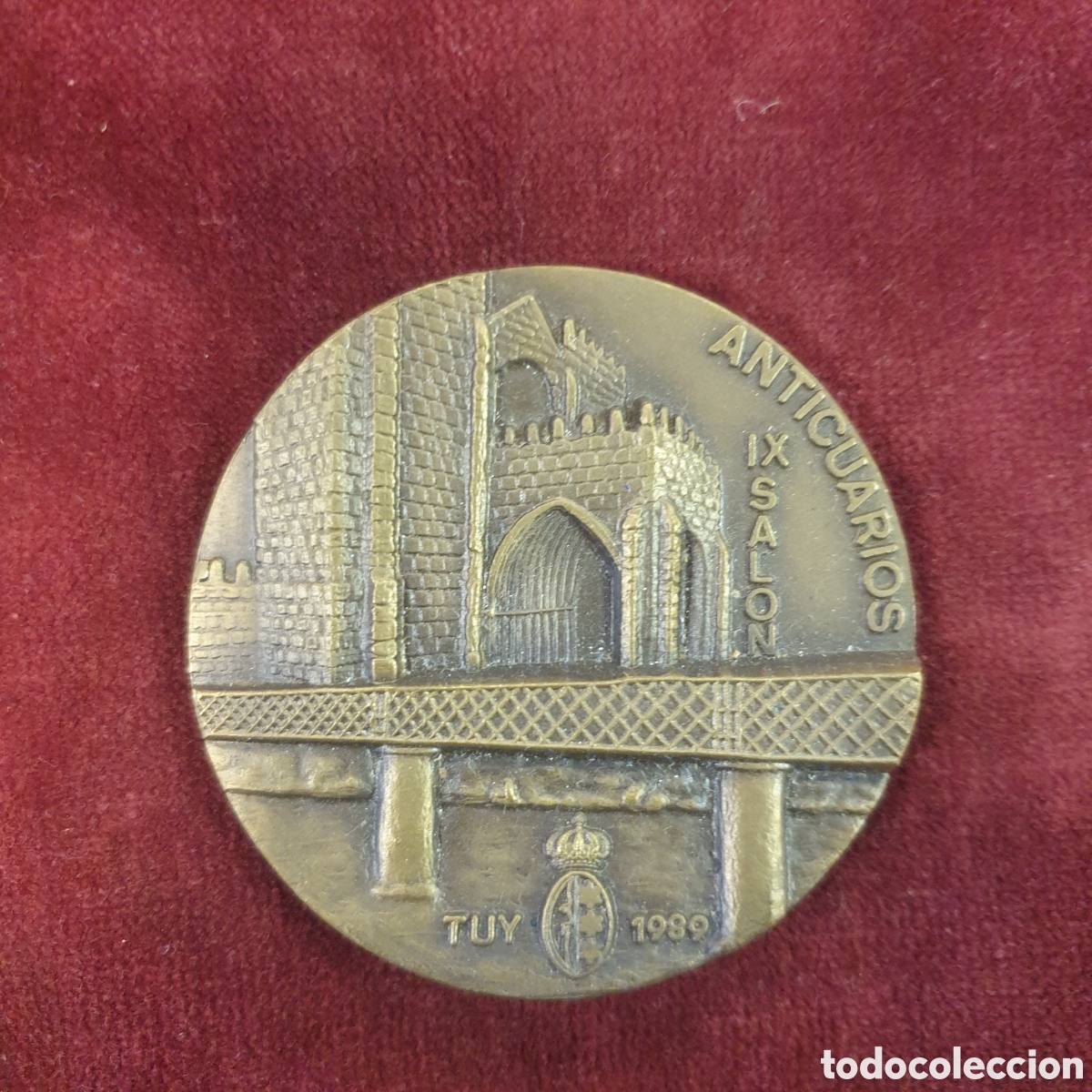 Antig&uuml;edades: Medalla SALON DE ANTICUARIOS DE GALICIA TUY 1989