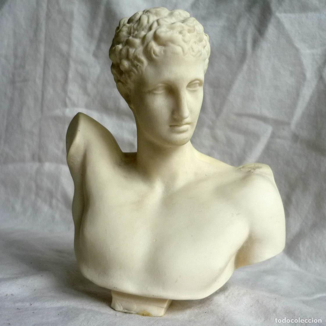 Antig&uuml;edades: Busto en resina del Dios Hermes - Foto 1