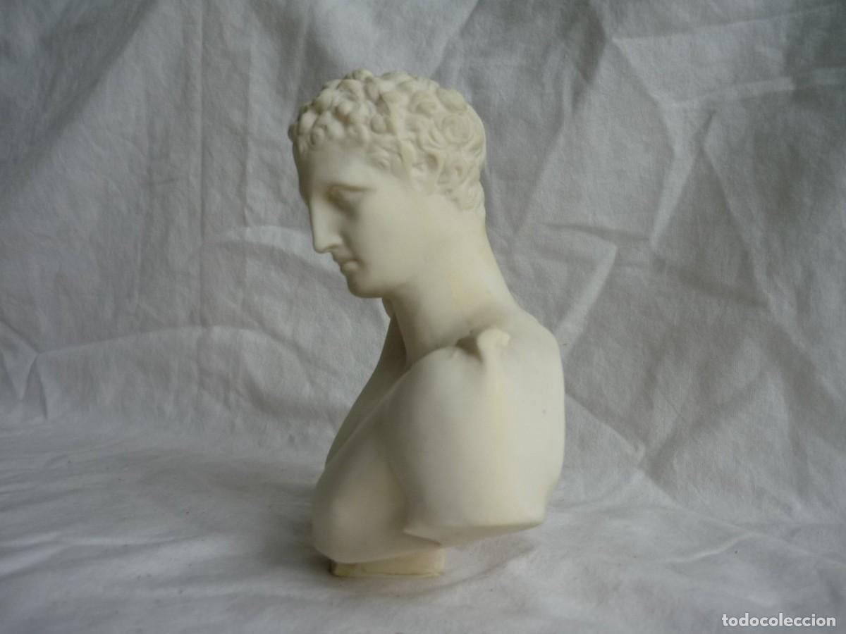 Antig&uuml;edades: Busto en resina del Dios Hermes - Foto 3