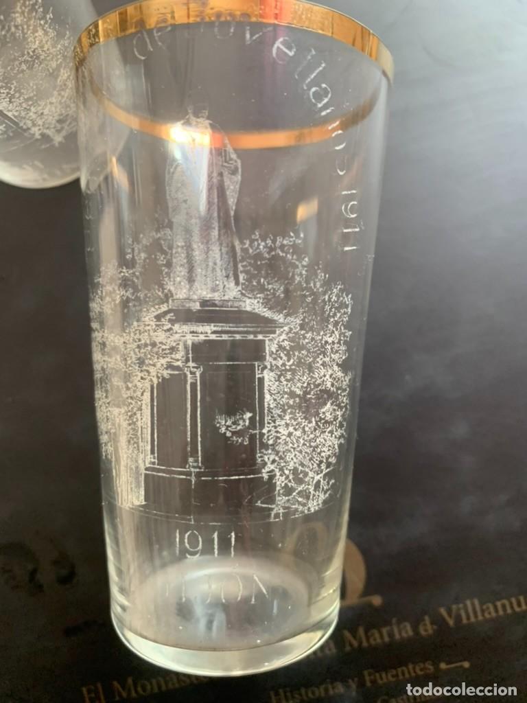 Antig&uuml;edades: Vasos de cristal 1911 - Foto 1
