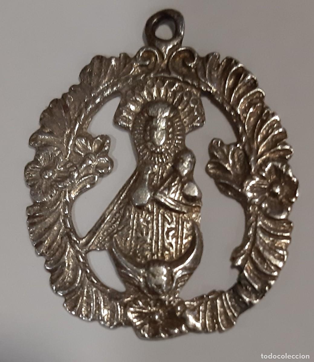 Antig&uuml;edades: MEDALLA DE PLATA S. XVIII DE NIEVA - Foto 1