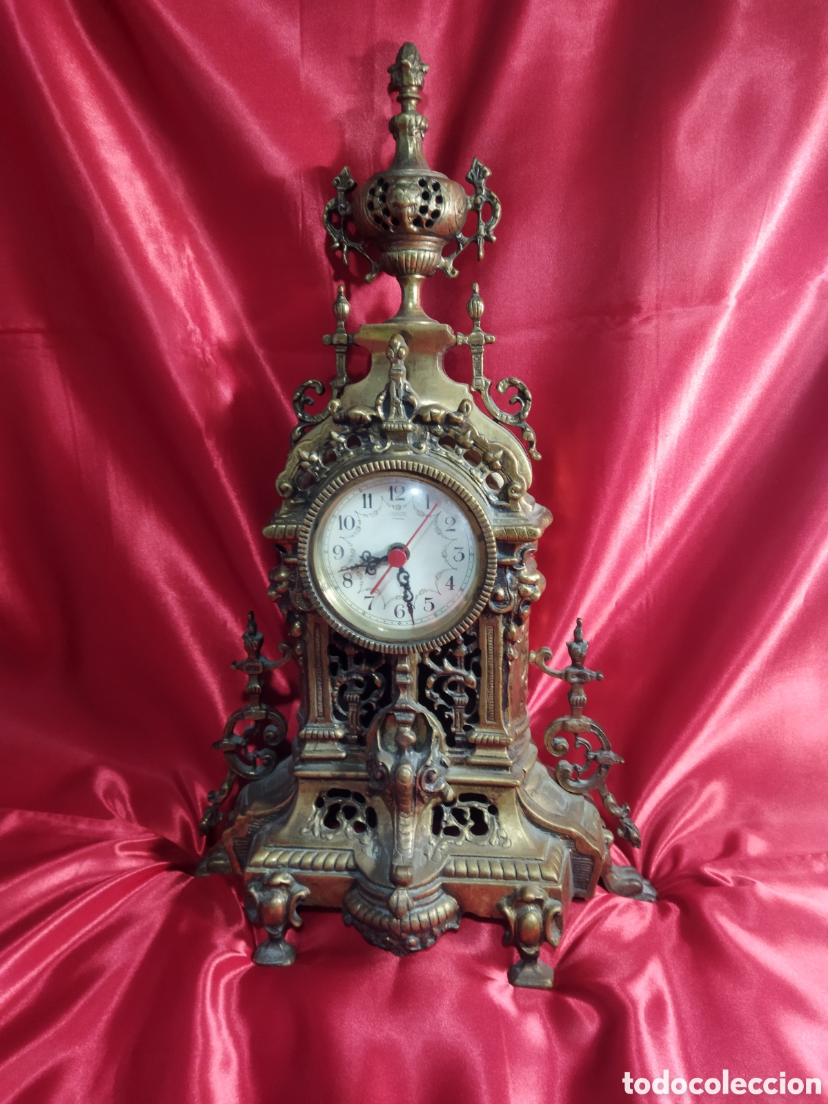 Antig&uuml;edades: Reloj bronce vintage - Foto 1