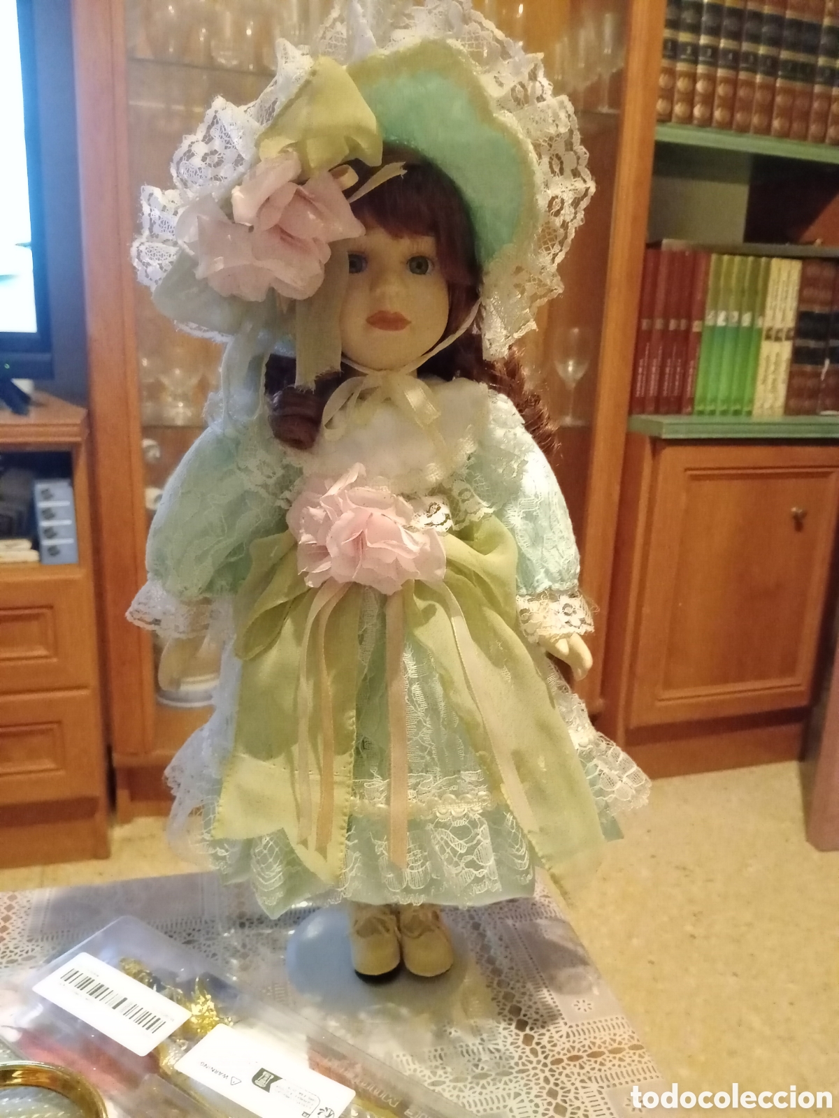 Antiguidades: Mu&ntilde;eca de porcelana Antigua.en la descripci&oacute;n les dar&eacute; m&aacute;s detalles.
