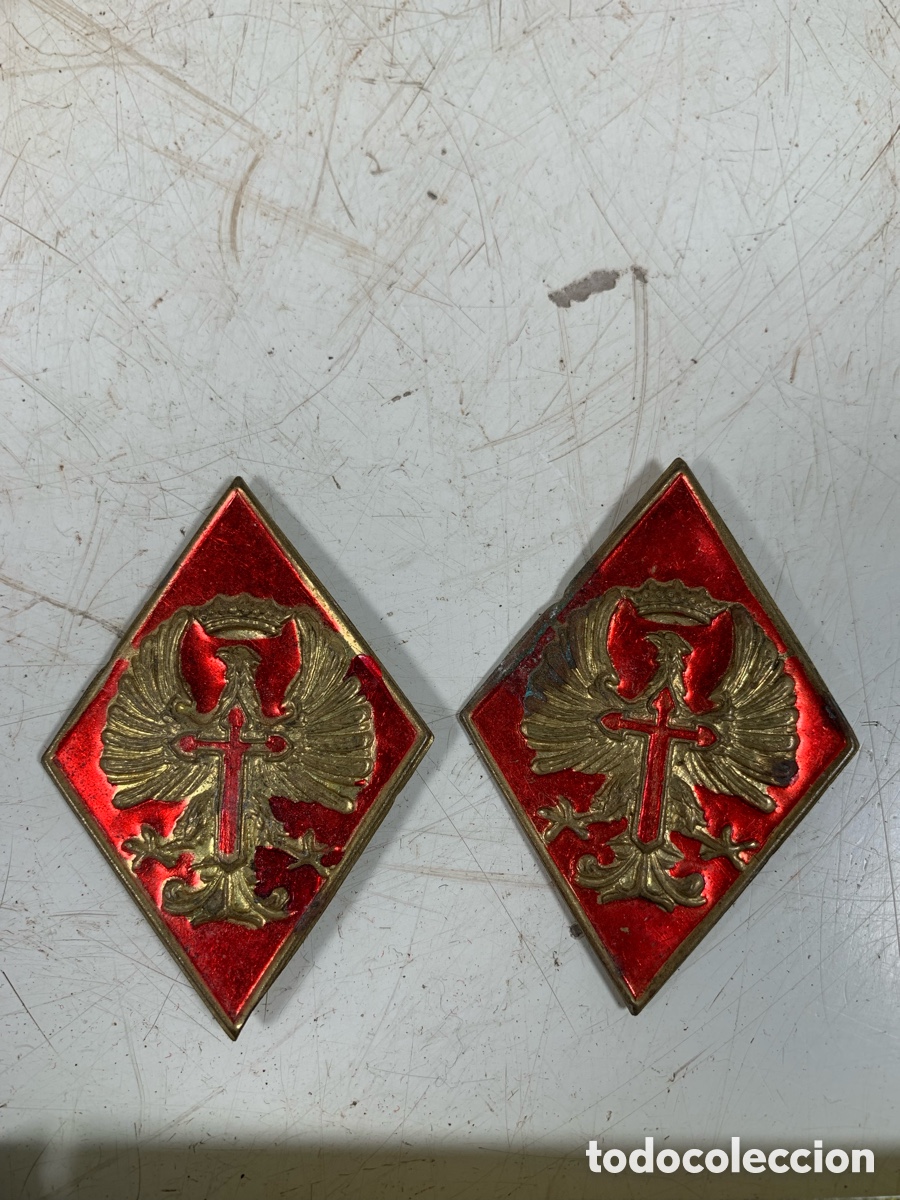 Antig&uuml;edades: 01_ Insignia emblema Ej&eacute;rcito de tierra - Foto 1
