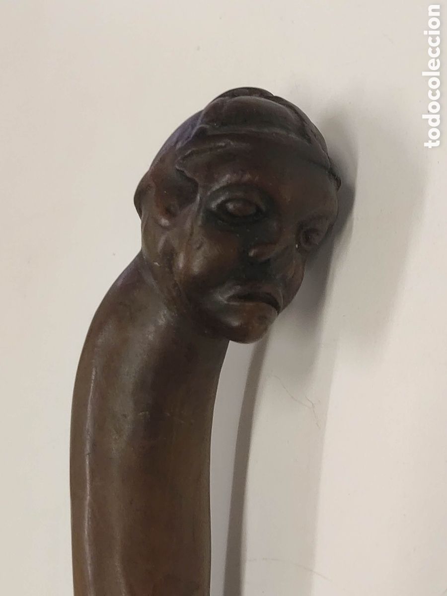 Antig&uuml;edades: Antiguo bast&oacute;n siglo XIX - Foto 4