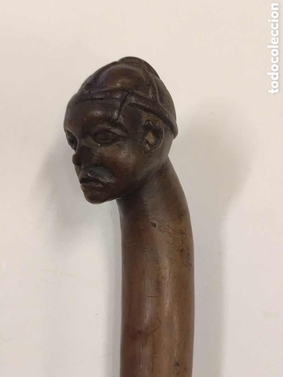 Antig&uuml;edades: Antiguo bast&oacute;n siglo XIX - Foto 1