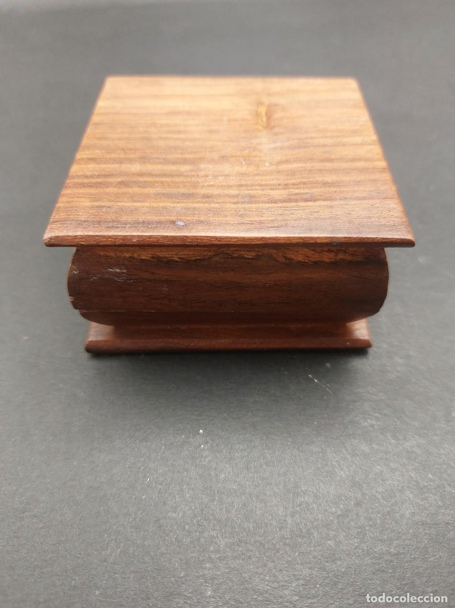 Antig&uuml;edades: CAJA MADERA CON INCRUSTACI&Oacute;N DE METAL - Foto 4