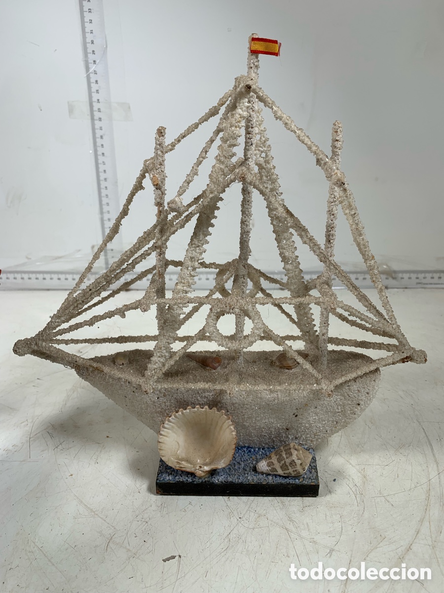 Antig&uuml;edades: 01_ Maqueta barco de sal - Foto 2