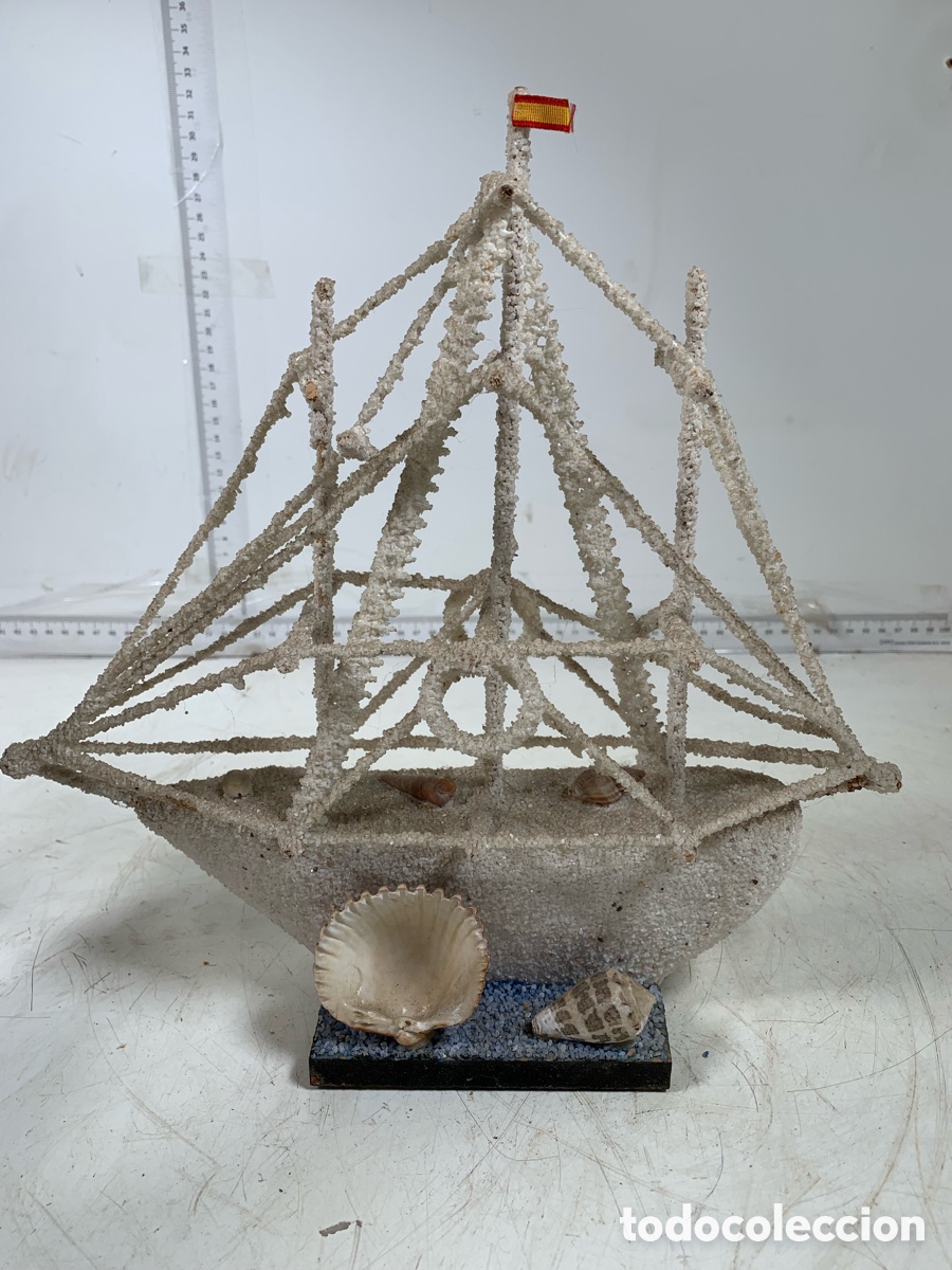 Antig&uuml;edades: 01_ Maqueta barco de sal - Foto 3