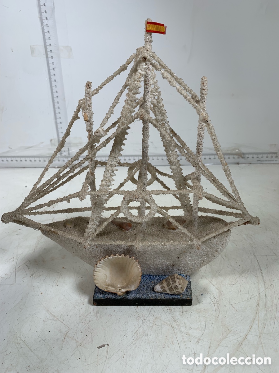 Antig&uuml;edades: 01_ Maqueta barco de sal - Foto 1