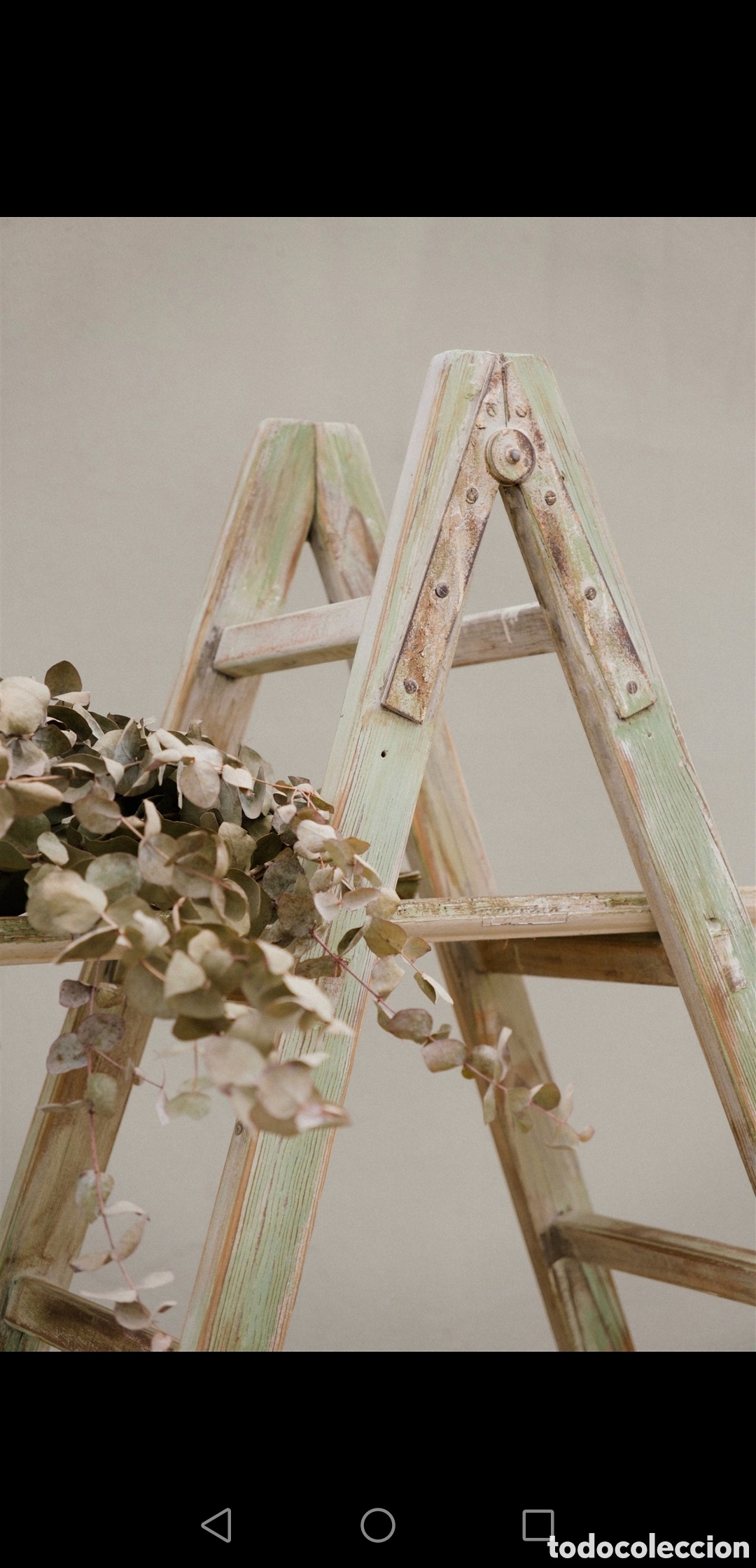 Antig&uuml;edades: Escalera de madera recuperada - Foto 2