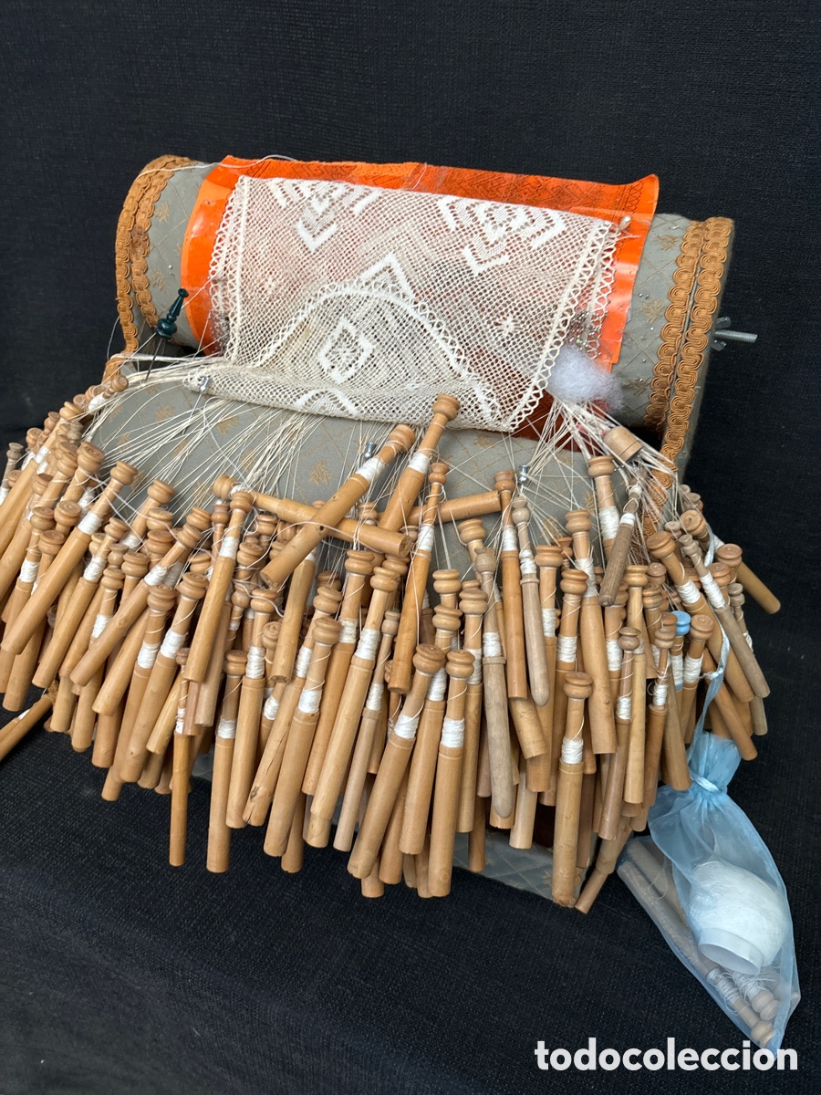 Antig&uuml;edades: Bolillero antiguo - Foto 3