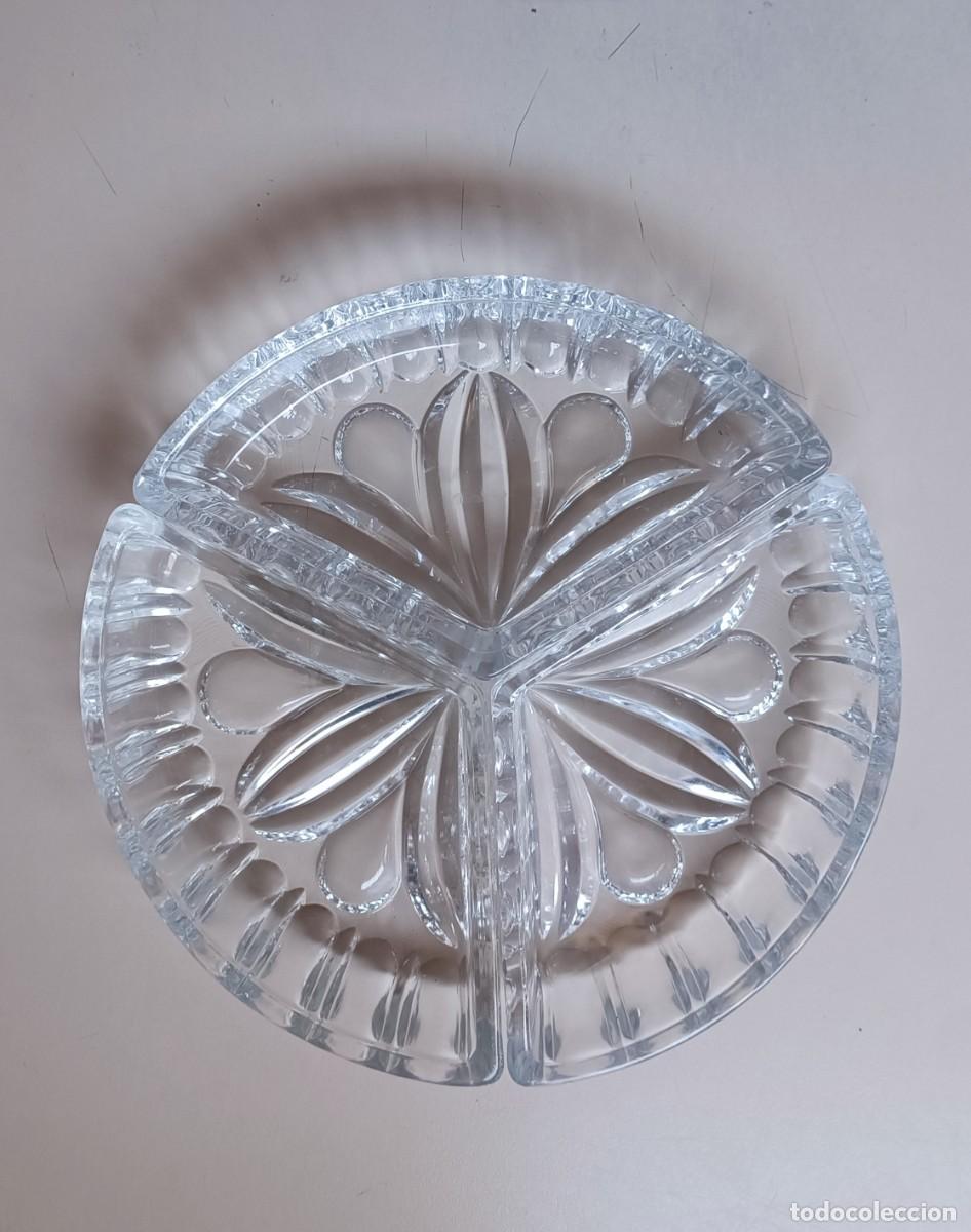 Antig&uuml;edades: Platos para aperitivos de cristal. - Foto 1